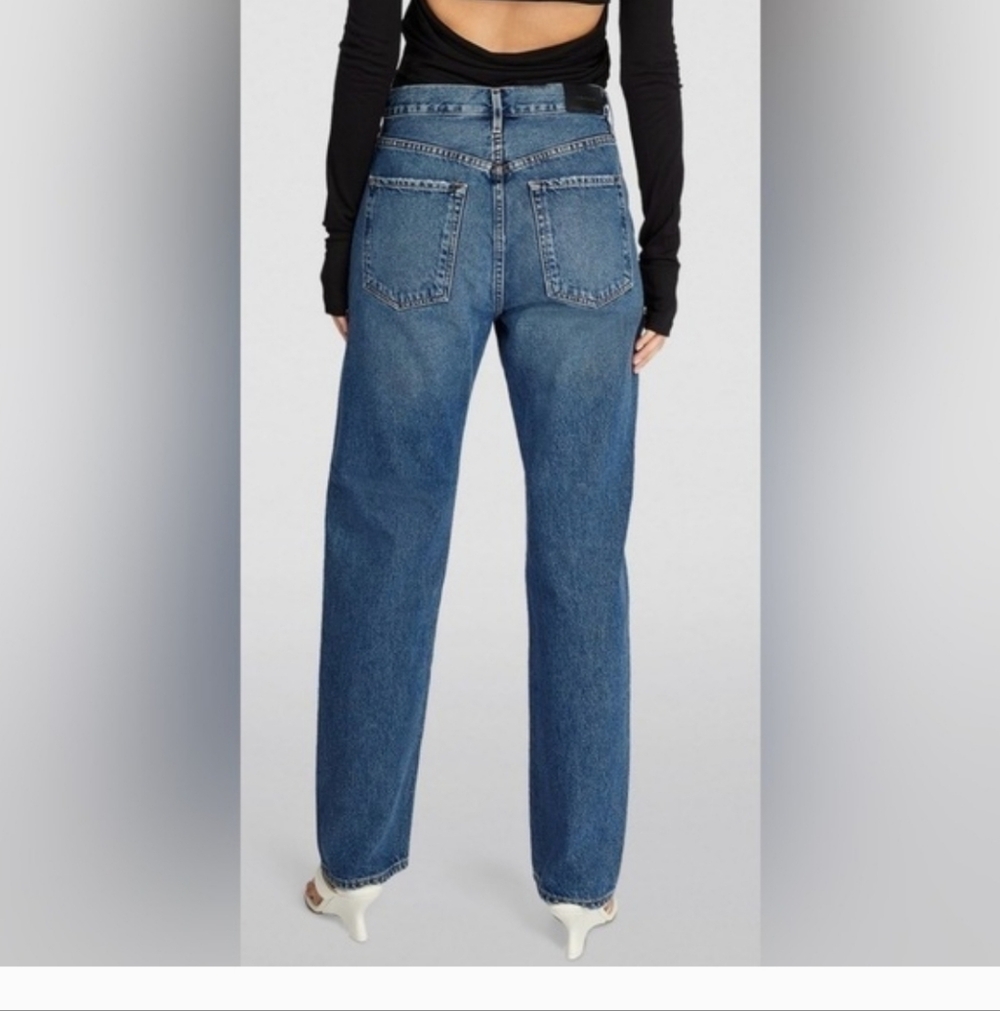 goldsign High Waisted Straight Jeans